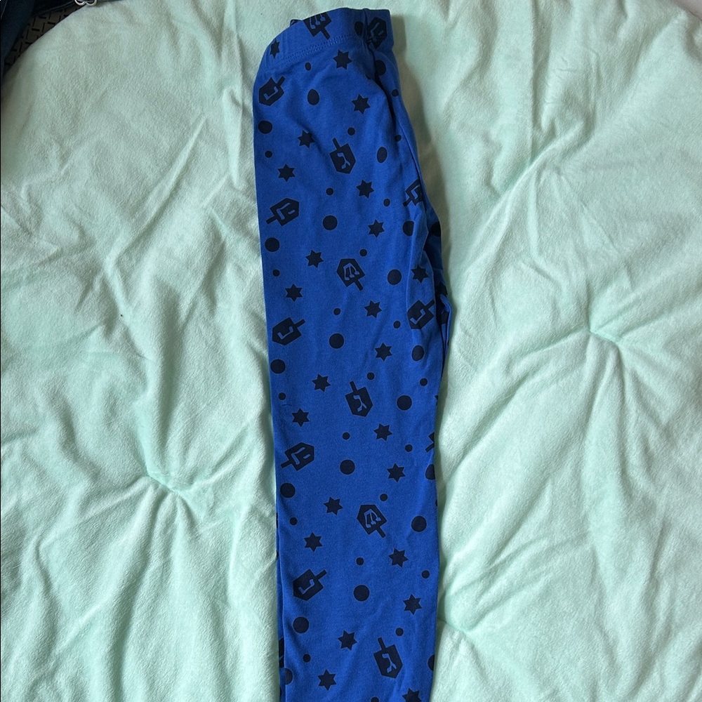 Cat & Jack Blue Star Pattern Leggings